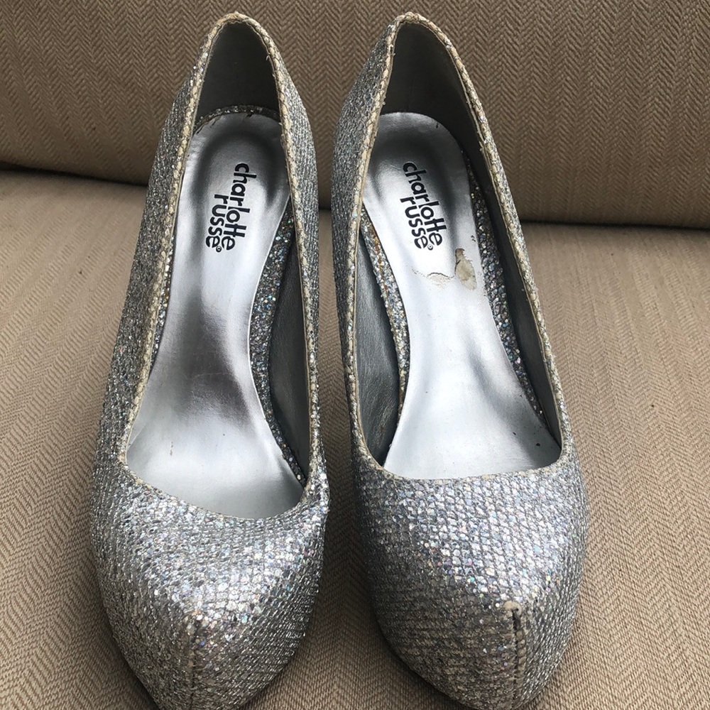 High platform heels